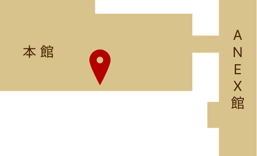 本館1階の場所案内図